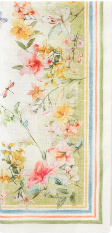 Lily Garden Napkin Set/4
