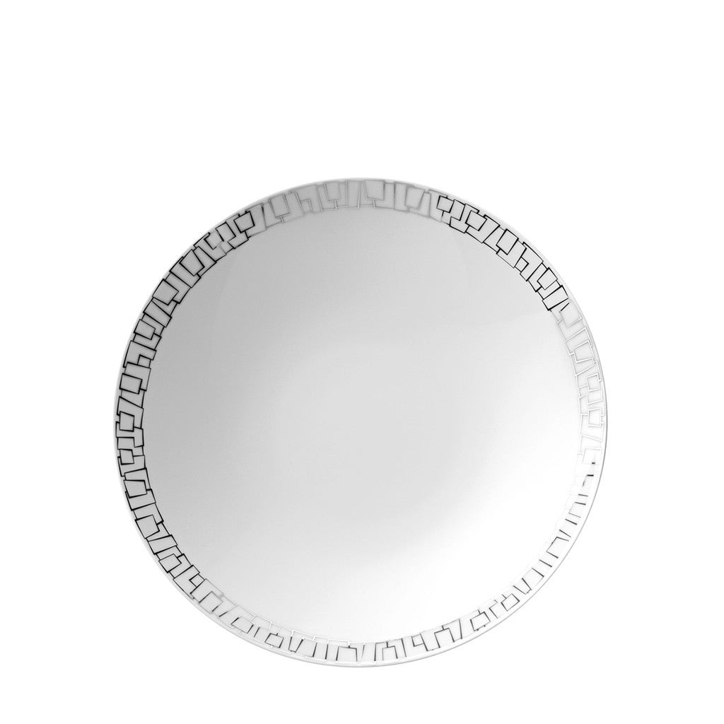 Skin Platinum Rim Soup Plate