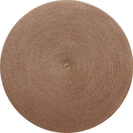Round Placemat in Taupe Set/4