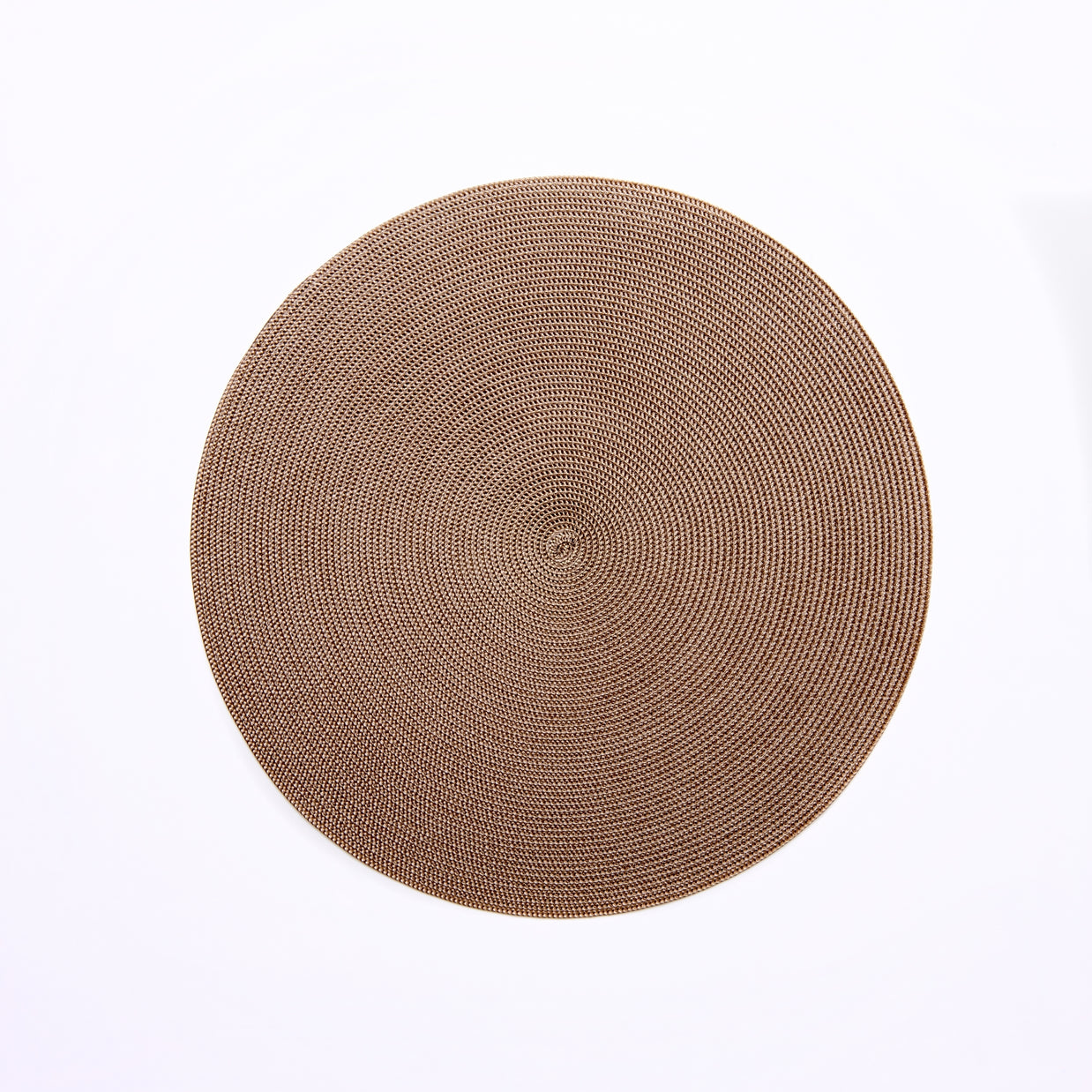 Round Placemat in Taupe Set/4