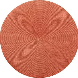 Round Placemat in Terracotta Set/4