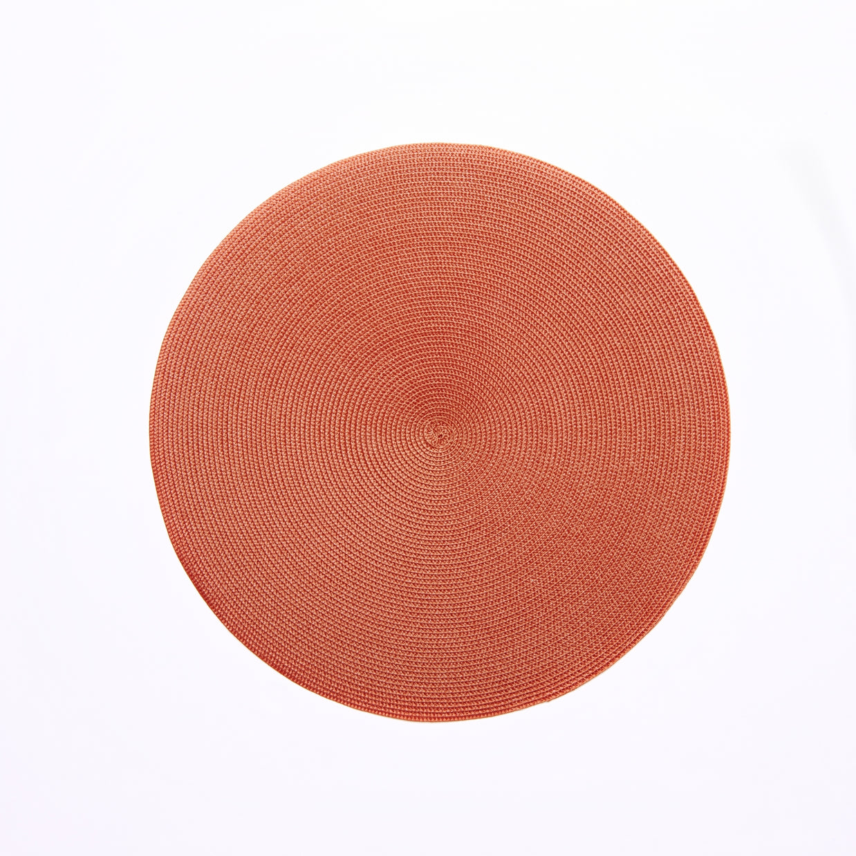 Round Placemat in Terracotta Set/4