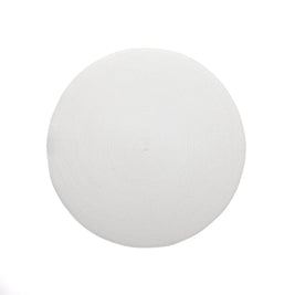 Round Placemat in White Set/4