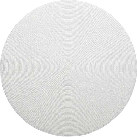 Round Placemat in White Set/4