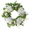 Hydrangea and Ranunculus Wreath