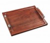 Sierra Wood Tray W/Handles