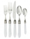 Porto White Five Piece Place Setting