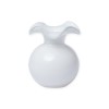 Hibiscus Bud Vase White