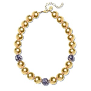 Blue and White Margaret Necklace