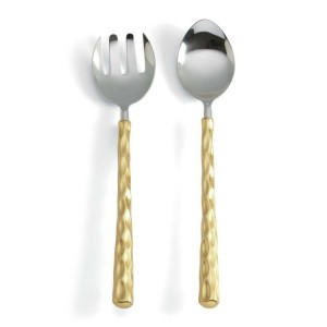 Truro Gold Salad Servers