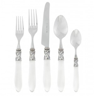 Aladdin Clear Antique Five Piece Place Setting