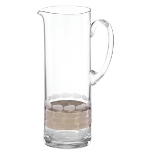 Truro Platinum Glass Pitcher