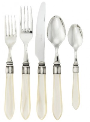 Porto Ivory Five Piece Place Setting