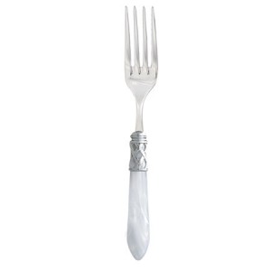 Aladdin White Brilliant Serving Fork