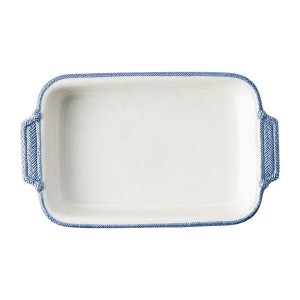 Le Panier Delft Blue Rectangular Baker