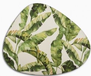 Leaves Stone Shape Placemat Set/4