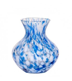 Puro Blue Glass Vase